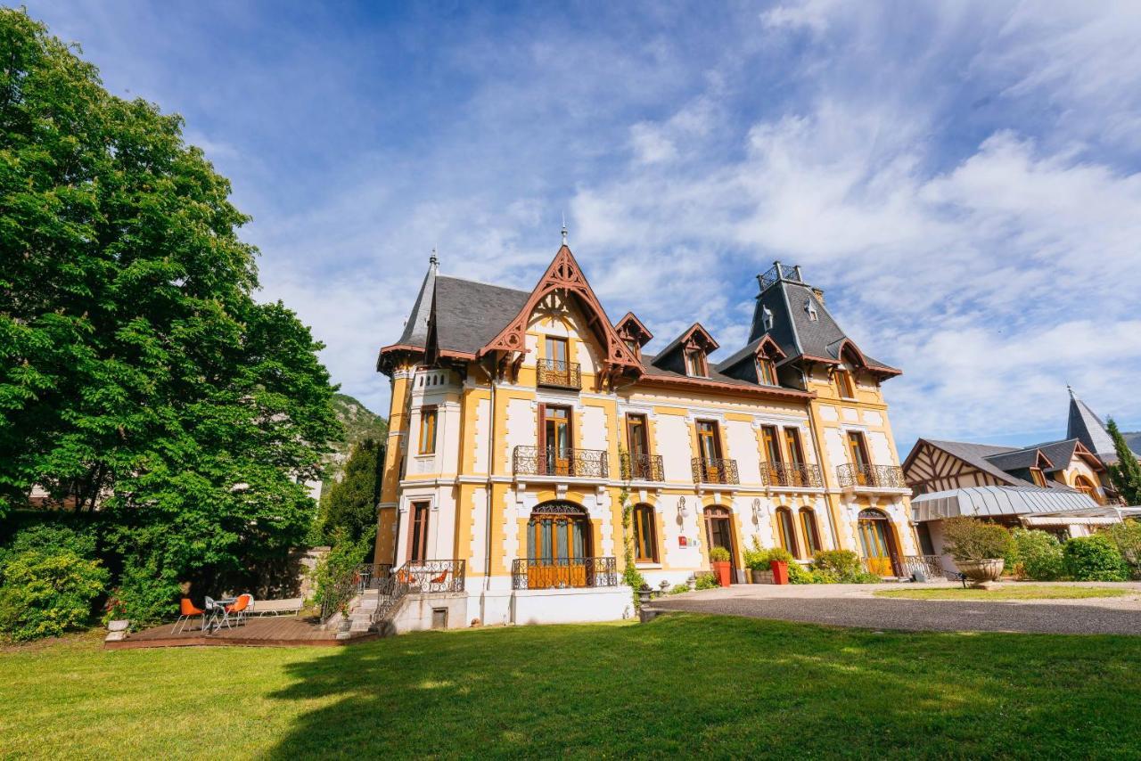 Le Manoir D'Agnes Logis Hotel Restaurant Tarascon-sur-Ariege Bagian luar foto